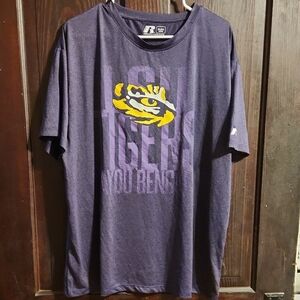 Russell Athletic Purple LSU Tigers Tee